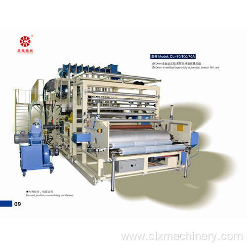 High Quality Rewinding Stretch Film Machinery